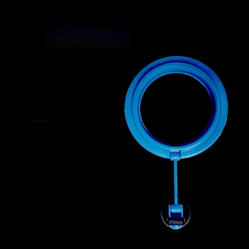 Aquarium Suction Cup Feeder Fish Tank Ring Feeder Fish Tank Station Floating Food Tray Feeder Fish Tank Accessory aquarium Oasis Select Blue round
