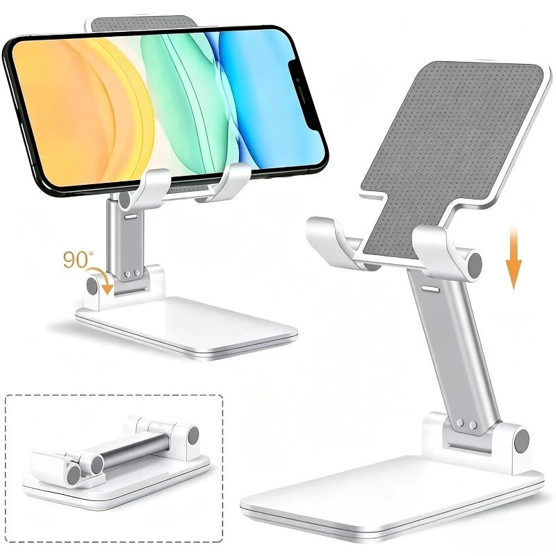 1pc Adjustable Desktop Phone Stand, Universal Tablet Holder for IPhone IPad, Mobile Cell Phone Stand for Desk Phone Stand, Home Oasis Select