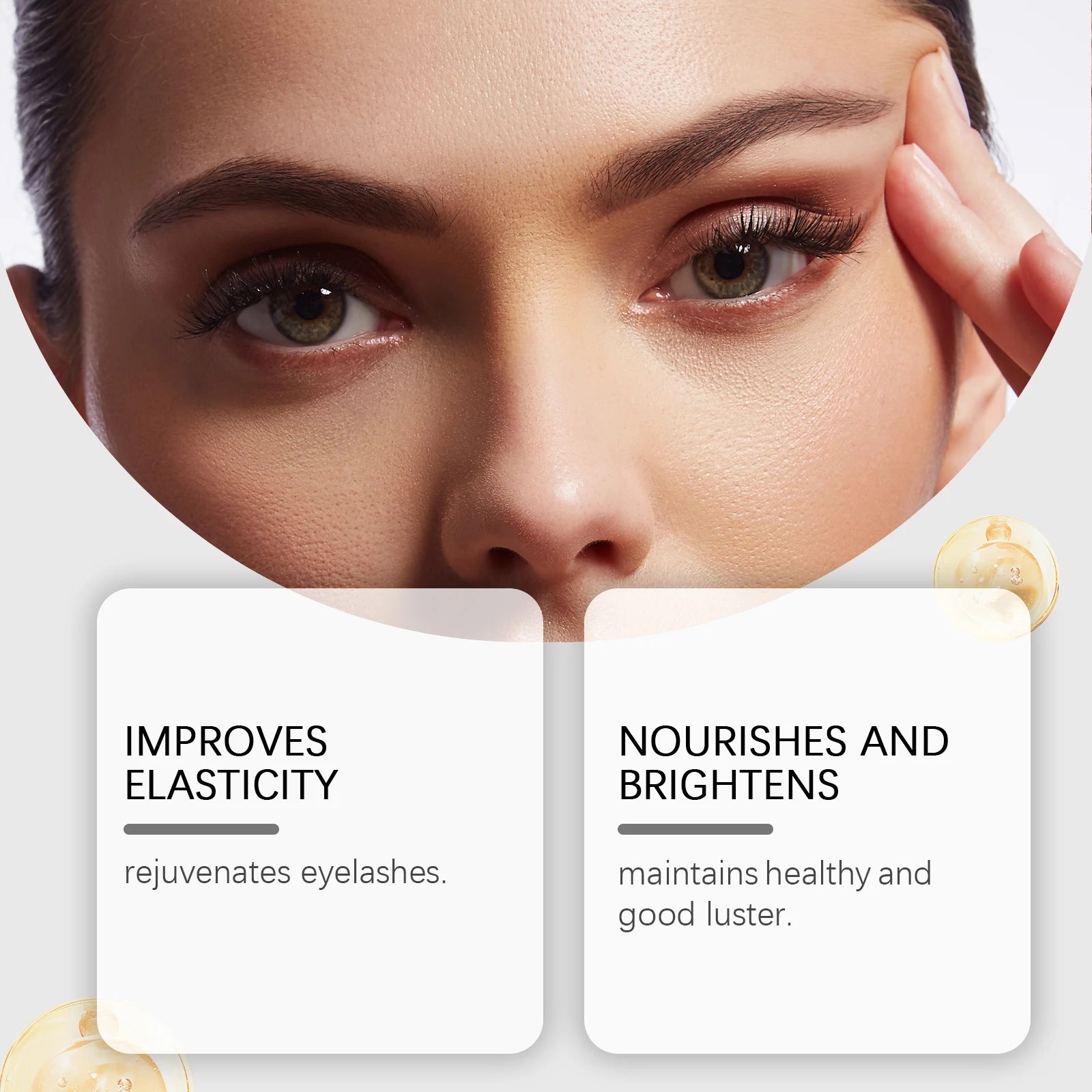 Eyelash Enhancing Serum Growth Treatment Natural Curl Lengthening Fuller Thicker Nourishing Repair Eyebrow Lashes Longer Essence Oasis Select