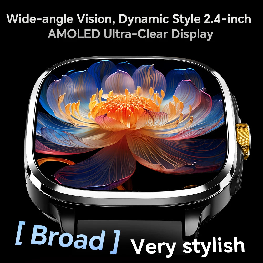 S99 Smartwatch 2.4inch Larger Amoled Screen Android 10.0 5G LTE Smart Watch With 190° Rotating Camera 2100Mah Battery App Store Oasis Select