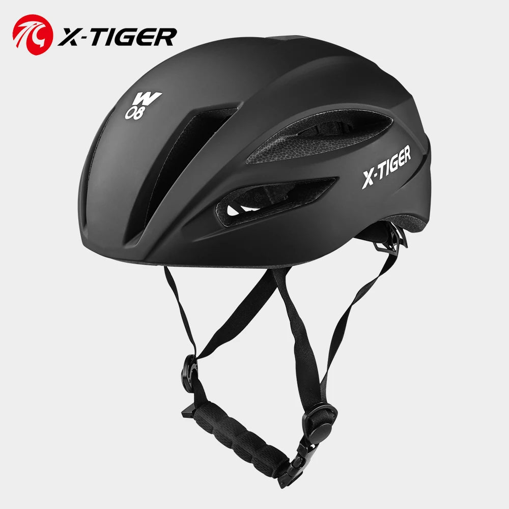 X-TIGER Cycling Helmet Lightweight One-piece Helmet Breathable With Magnetic Goggles Head Safety Helmet MTB Road Bike Helmet Oasis Select Black