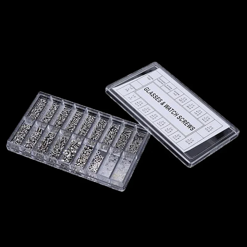 Ultimate 18-in-1 Glasses Repair Screw Kit | Precision Nose Pads, Spacer Caps & Frameless Screws For Eyeglass Adjustments & Maint Oasis Select