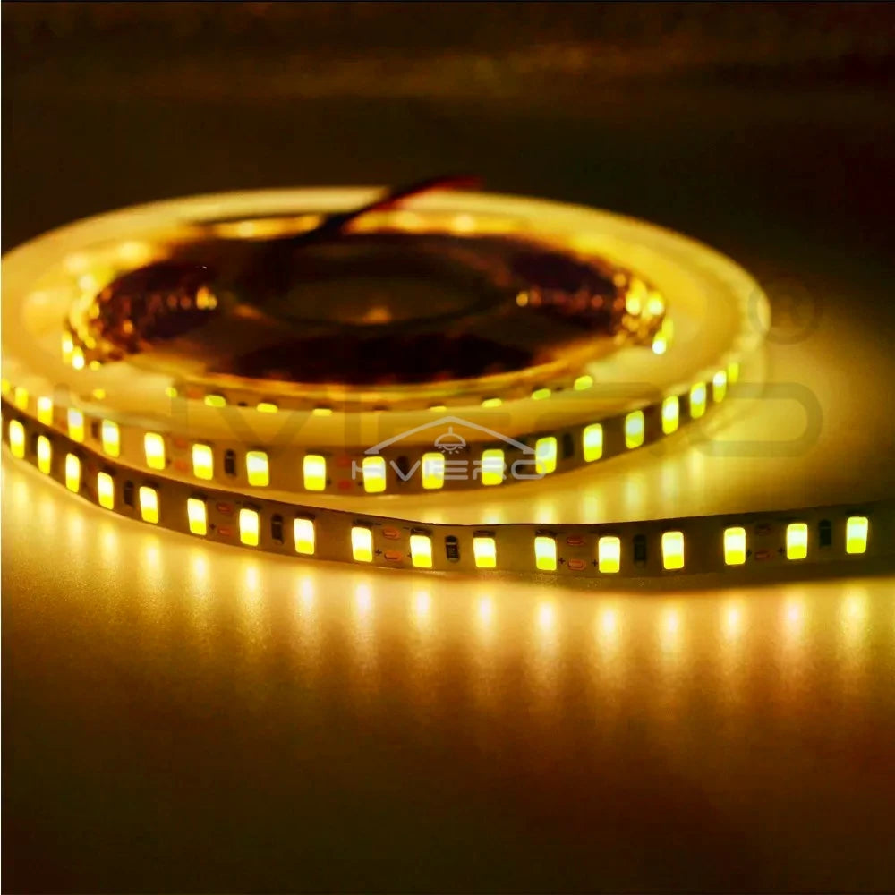 5M SMD 5730 LED Strip Light | 600 LEDs Warm White 12V DC
