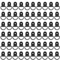 10/50/70pcs Shape Tie Down Anchor Rings Iron Stainless Steel Cargo Tie Down Ring for Car Truck Trailers RV Boats Oasis Select 60pcs