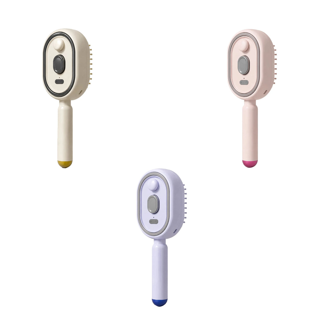 Electric Spray Air Cushion Massage Comb – Hydrating & Anti-Static Electric Massage Comb Oasis Select 3pcs
