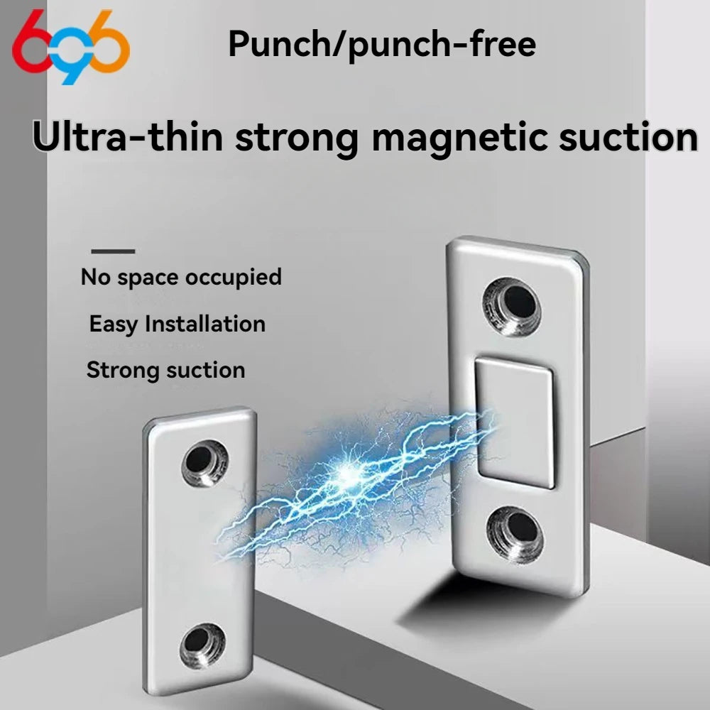 New Magnetic Cabinet Catches Ultra-Thin Door Magnets Stops Invisible Adhesive Drawer Catch Kitchen Closet Door Closer Soft-Catch Oasis Select