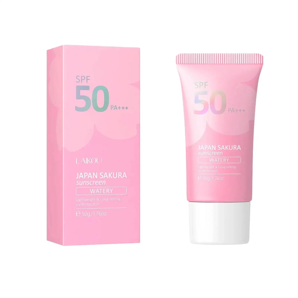 LAIKOU Sakura Sunscreen Primer SPF 50 PA+++ Lightweight 50g