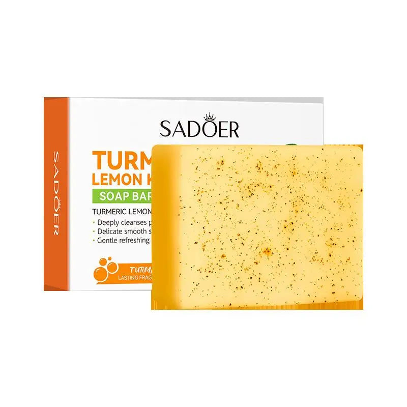 100g Kojic Acid Soap for Face, Turmeric Dark Spot Remover Soap Bar with Turmeric & Lemon & Hyaluronic Acid Gentle Moisturising Oasis Select 100g