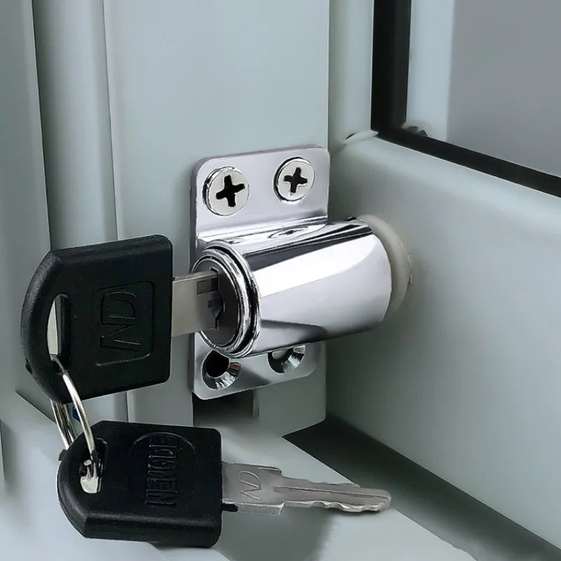 1 Pcs Adjustable Window Lock Stopper Safety Locks for Kids and Pets Anti-theft Door Lock Sliding Window Lock Hardware Oasis Select