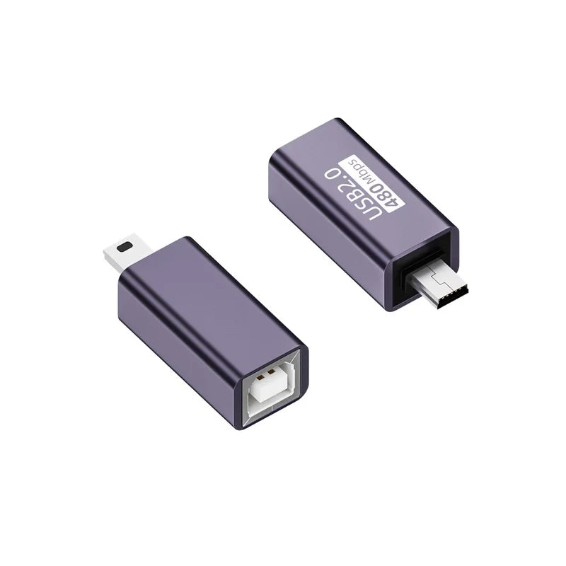 USB-A/Mini/Micro/Type-C to USB-B Female Adapter Connectors Mini Micro USB Type-c to Printer Female Scanner Adapter connector Oasis Select