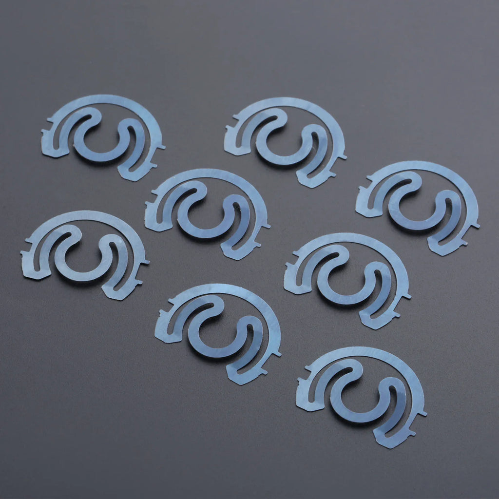 20Pcs 22*16mm Bobbin Case Spring For JUKI SINGER CONSEW BROTHER Single Needle Straight Stitch Sewing Machin Metal Durable Oasis Select