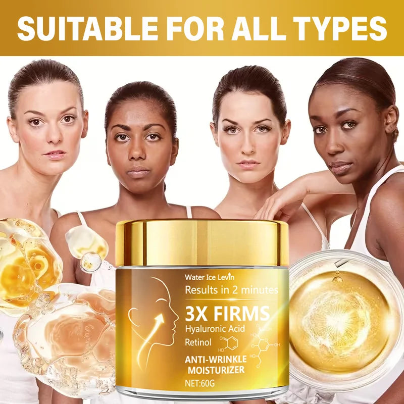 Anti-Wrinkle Face Cream – Hyaluronic Acid & Retinol | 60g Anti-Wrinkle Face Cream Oasis Select