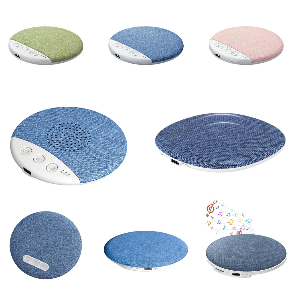 Bluetooth Pillow Speaker – White Noise, Sleep Timer & Bass