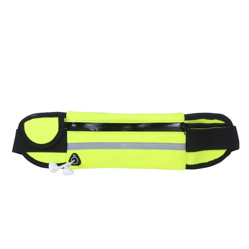 1Pc New Waterproof Sports Waist Bag, Close-Fit Fanny Pack Multifunctional Portable Pouch for Running Cycling Oasis Select Green