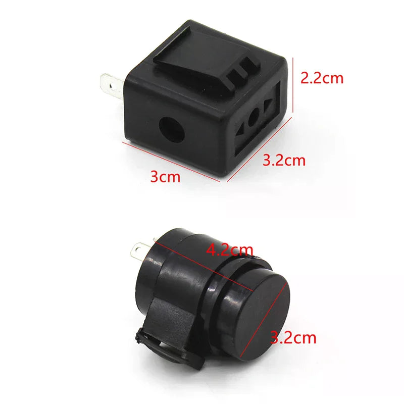 Hot Sale Flasher Relay Turn Signal DC 12V 48V 60V 2Pins Buzzer Beep Flasher Relay Blinker Indicator Flashers Turn Light Signals Oasis Select