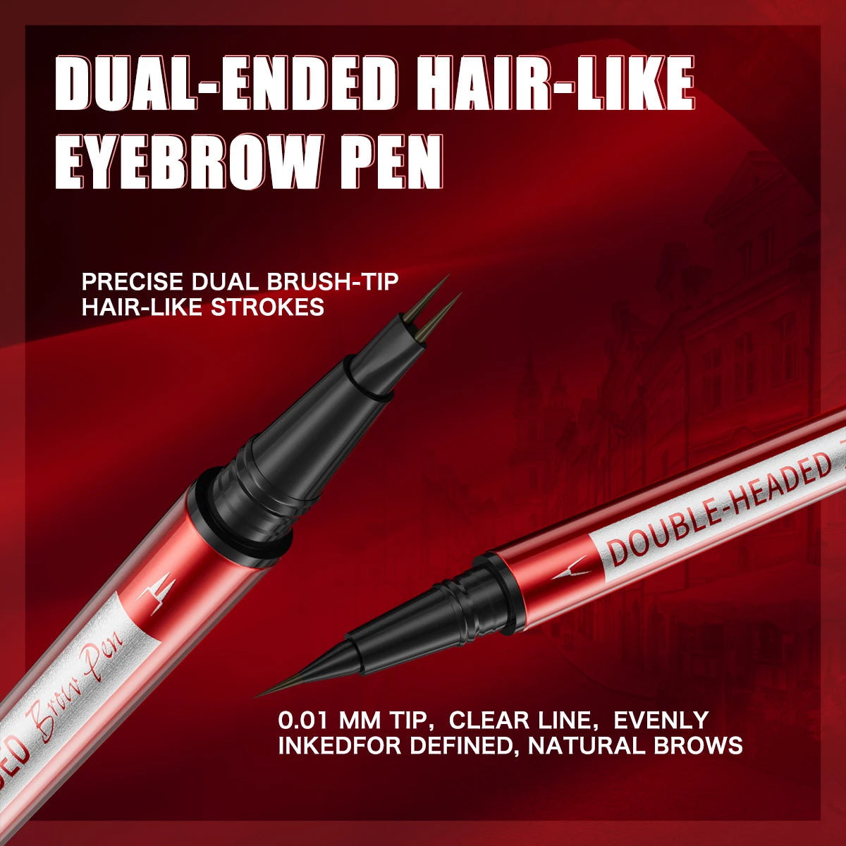 Hello Kiss Ultra Fine Eyebrow Pen – Waterproof & Long-Lasting