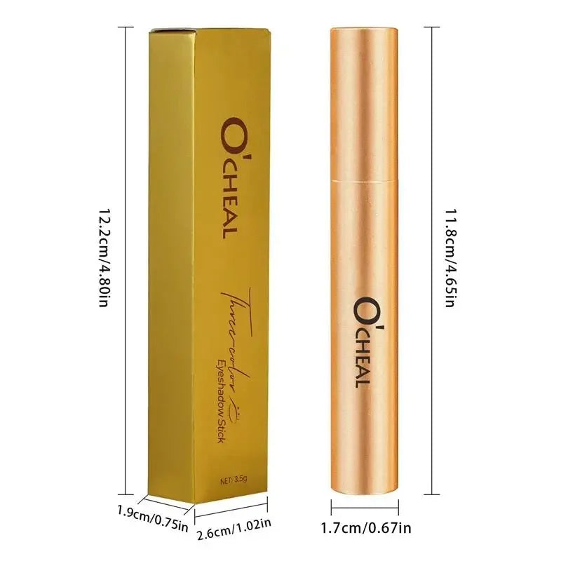 OCHEAL 3-in-1 Waterproof Eyeshadow Stick – Matte & Shimmer