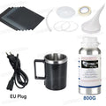 New Car Headlight Polishing Set Liquid Polymer Headlight Restoration Kits Auto Headlamp Scratch Renovation Restorer Auto Repair Oasis Select 800G Black EU Set