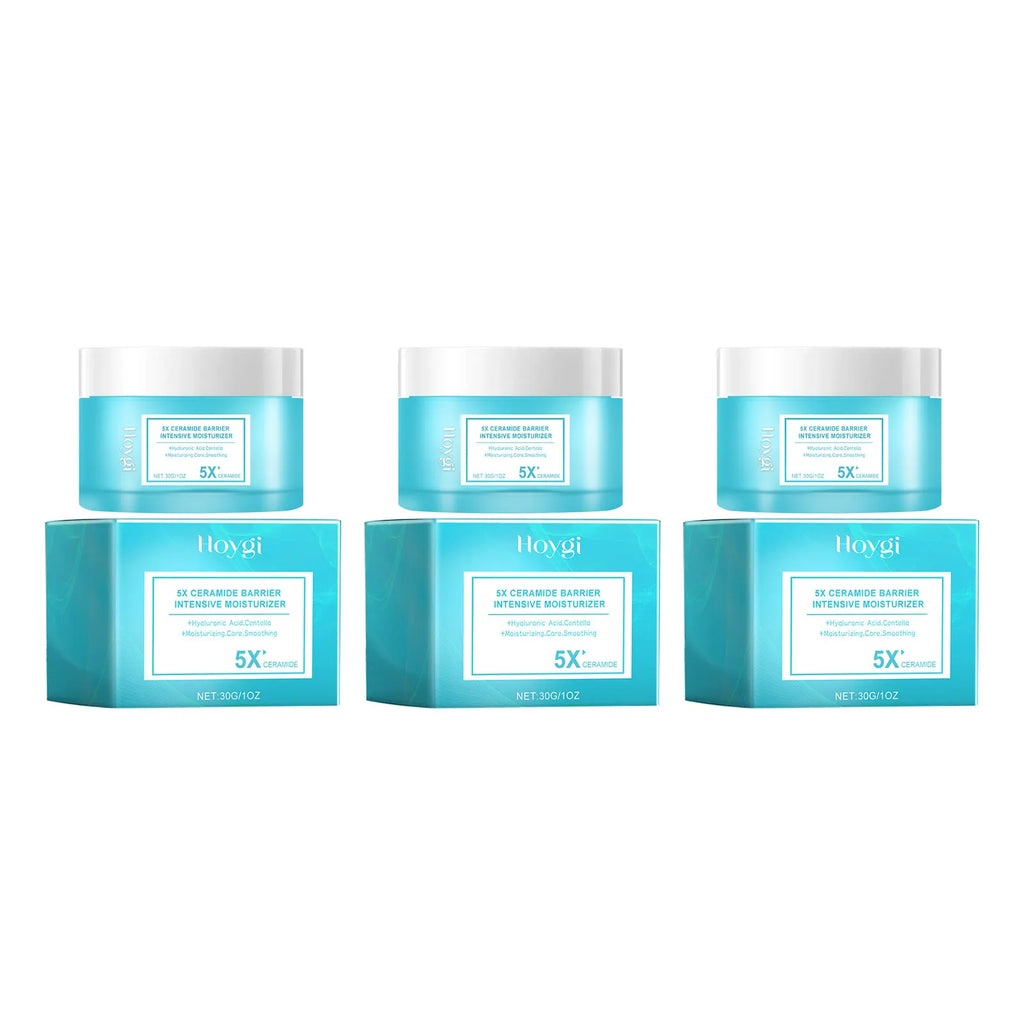 HOYGI Centella Facial Cream Damaged Skin Repair Facial Redness Dryness Firming Moisturizing Deep Nourishing Skin Care Products Oasis Select 3 X 30g boxed
