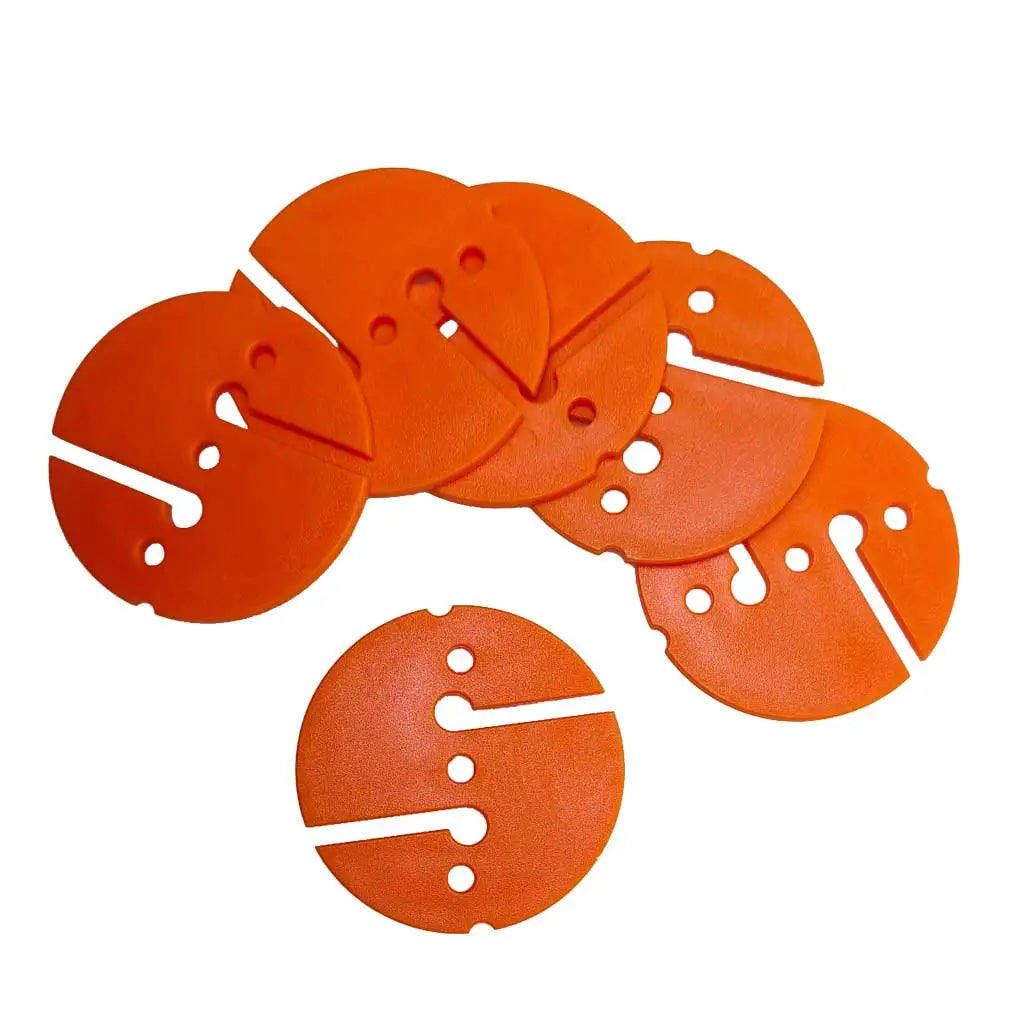 Round Circle Dive Line Arrow Marker for Scuba Cave Wreck Technical Diving Safety Rope Line Marker PVC Oasis Select