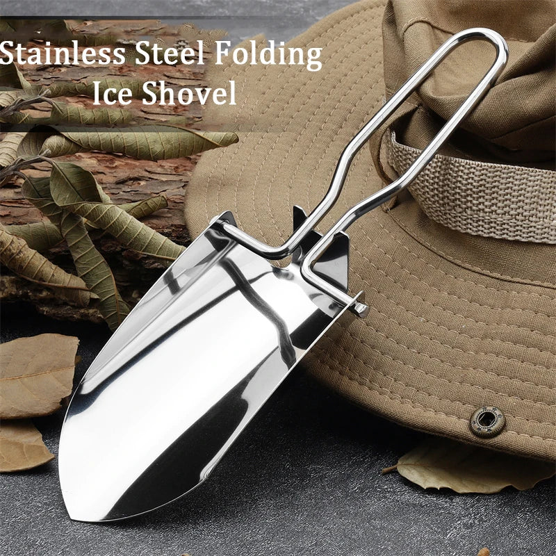 Stainless Steel Folding Ice Scoop – Bar, Kitchen & Ice Maker Ice Scoop Oasis Select