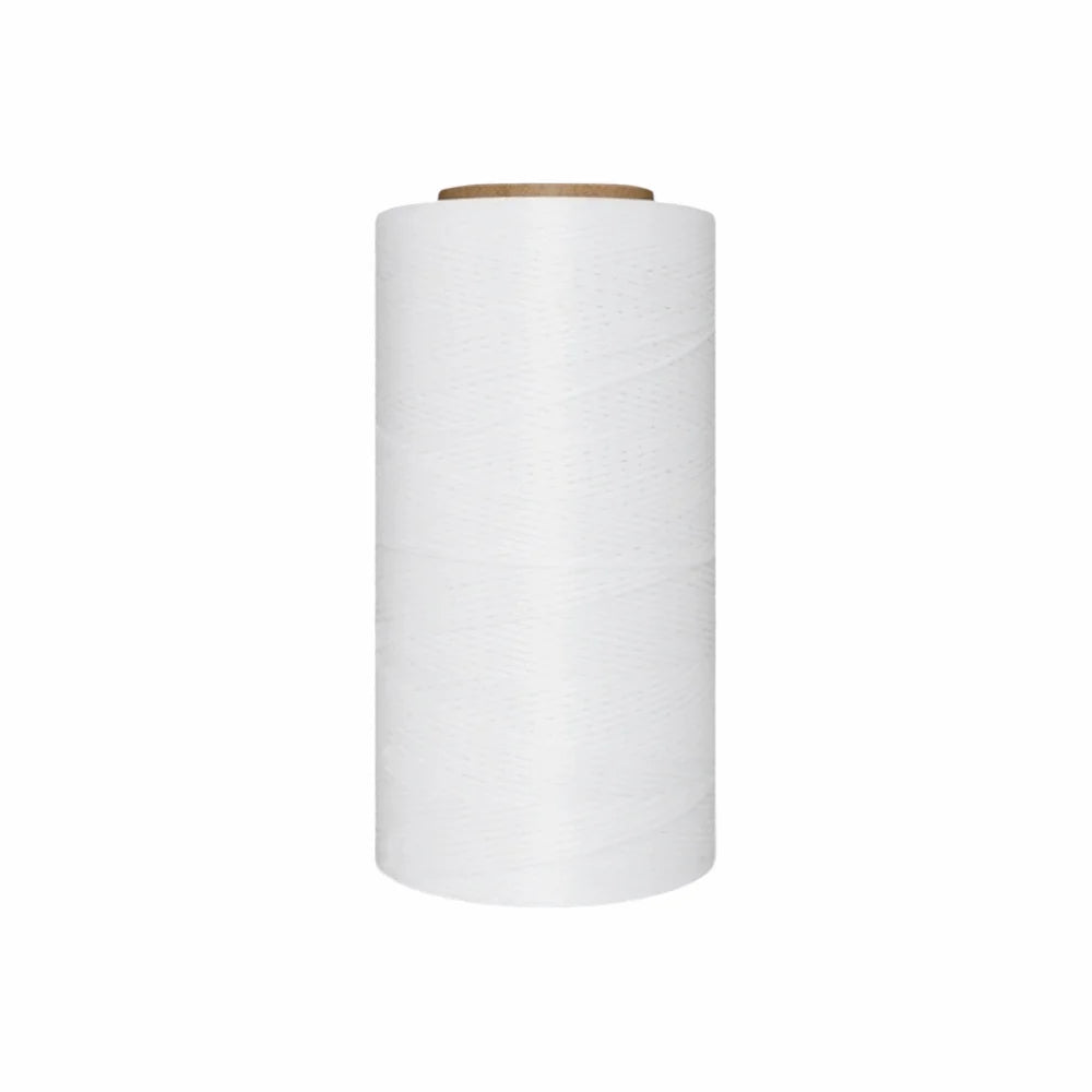 150D Waxed Leather Sewing Thread 0.8mm 260M Hand Stitching Leather Craft Thread Oasis Select White