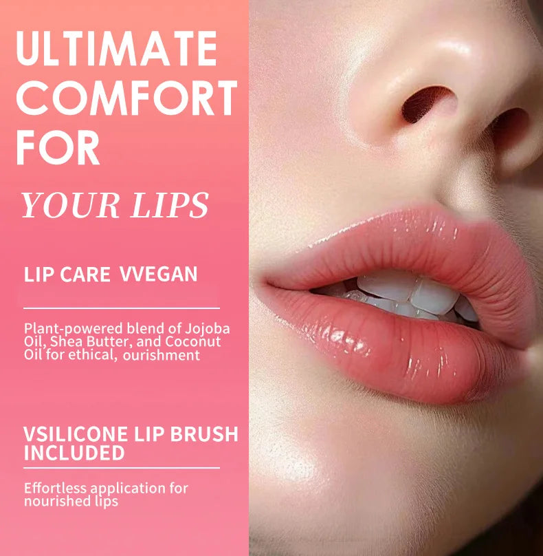 Sleeping lip mask gift box 10g×6PCS lip balm set moisturizes lips, smoothes, and is a universal in the morning and evening Oasis Select