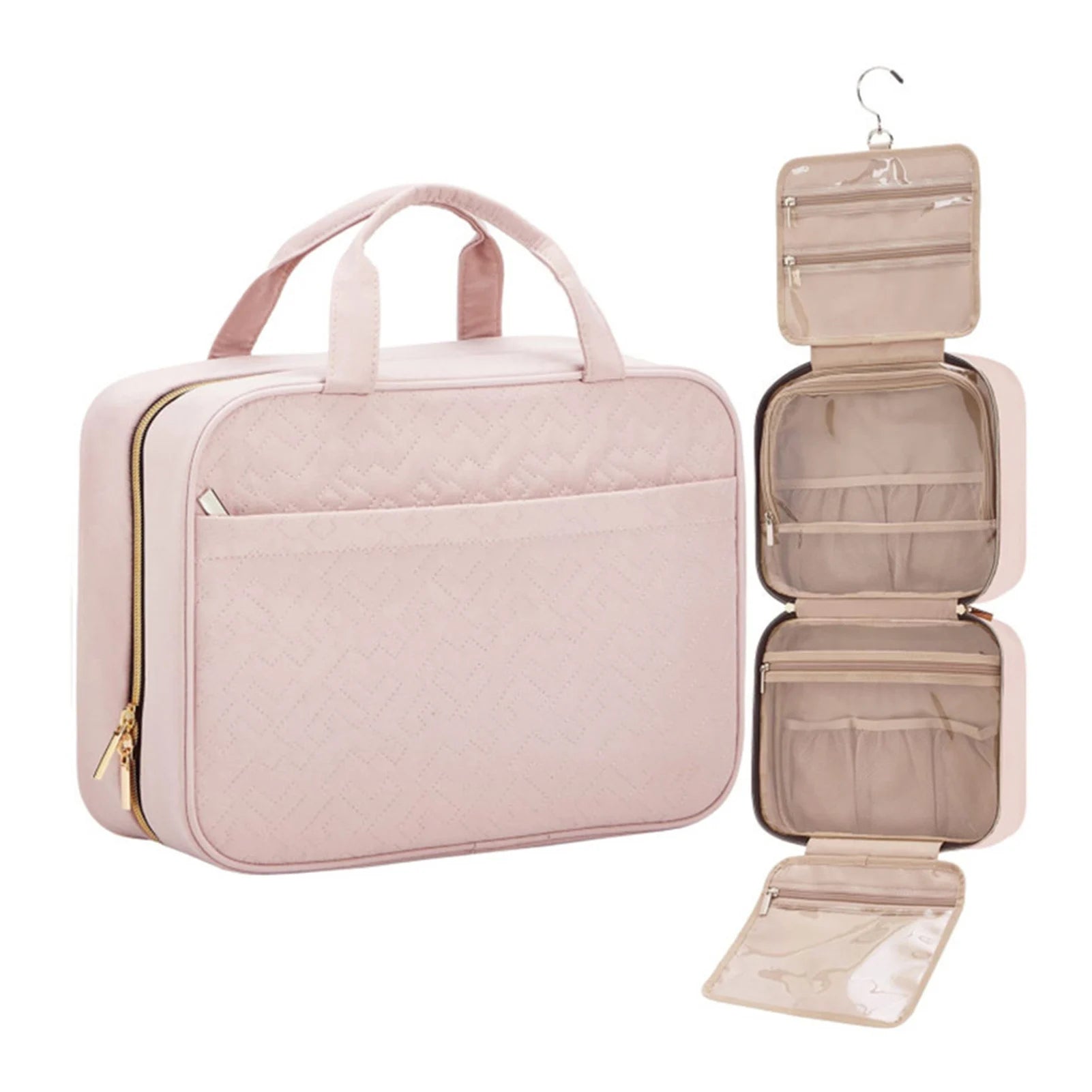 Hanging Travel Toiletry Bag – Large Waterproof Cosmetic Organiser