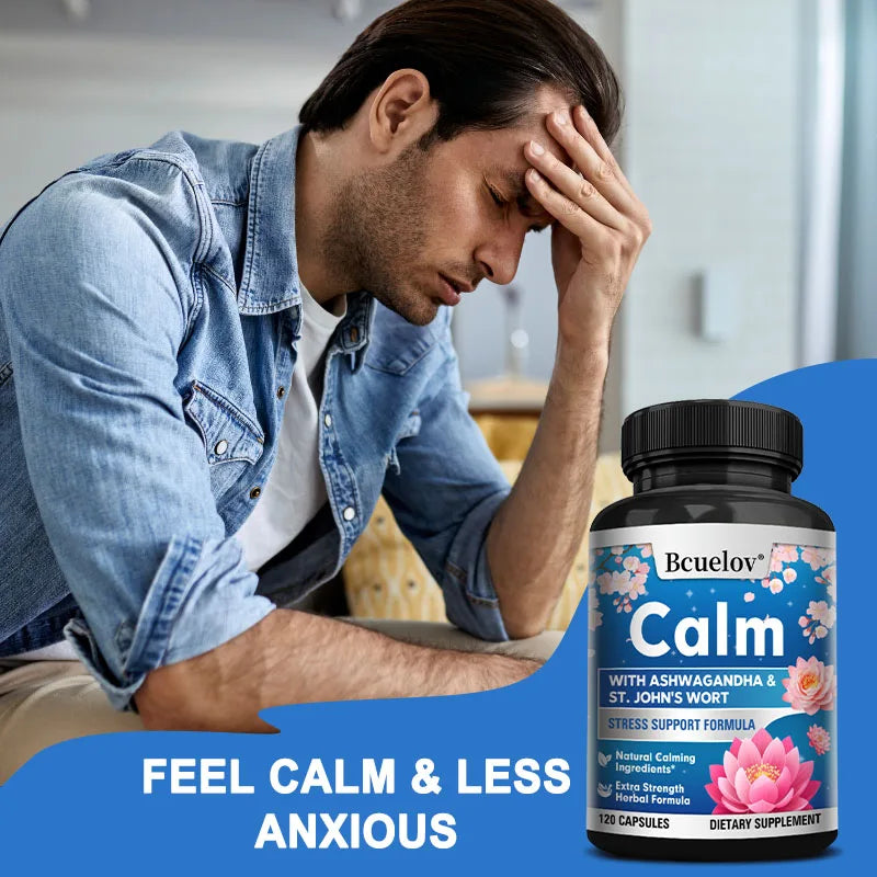 Ashwagandha & Rhodiola Capsules | Focus, Mood & Energy