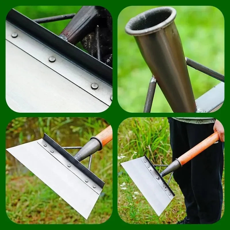 20/23/25cm Multifunctional Weeding Shovel Manganese Steel Outdoor Moss Cleaning Shovel Snow Shovel Home Farm Garden Weeding Tool Oasis Select
