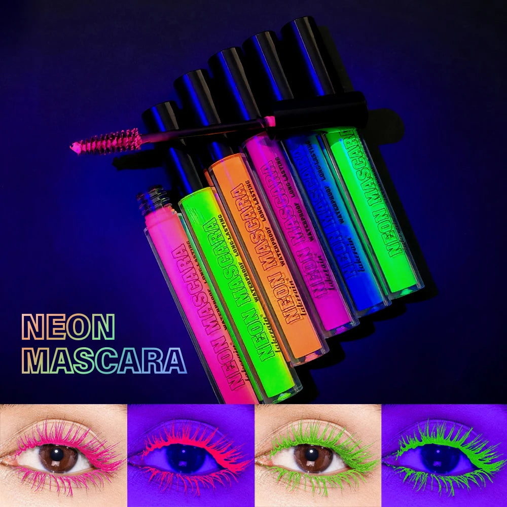 Color Neon Mascara – Waterproof, Long-Lasting Eye Makeup Color Neon Mascara Oasis Select