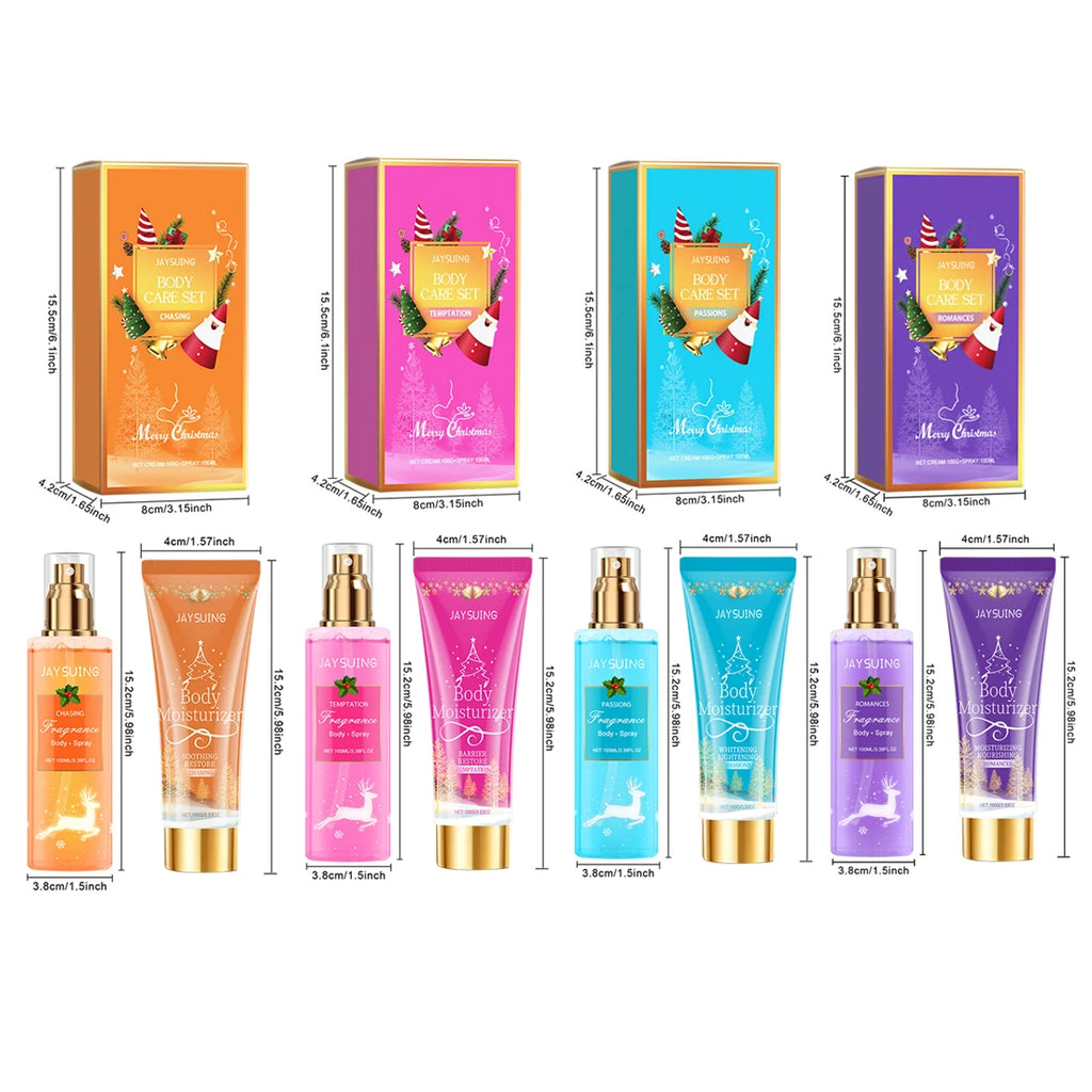 Christmas Scented Body Care Set – Body Spray & Lotion Gift Body Care Gift Set Oasis Select