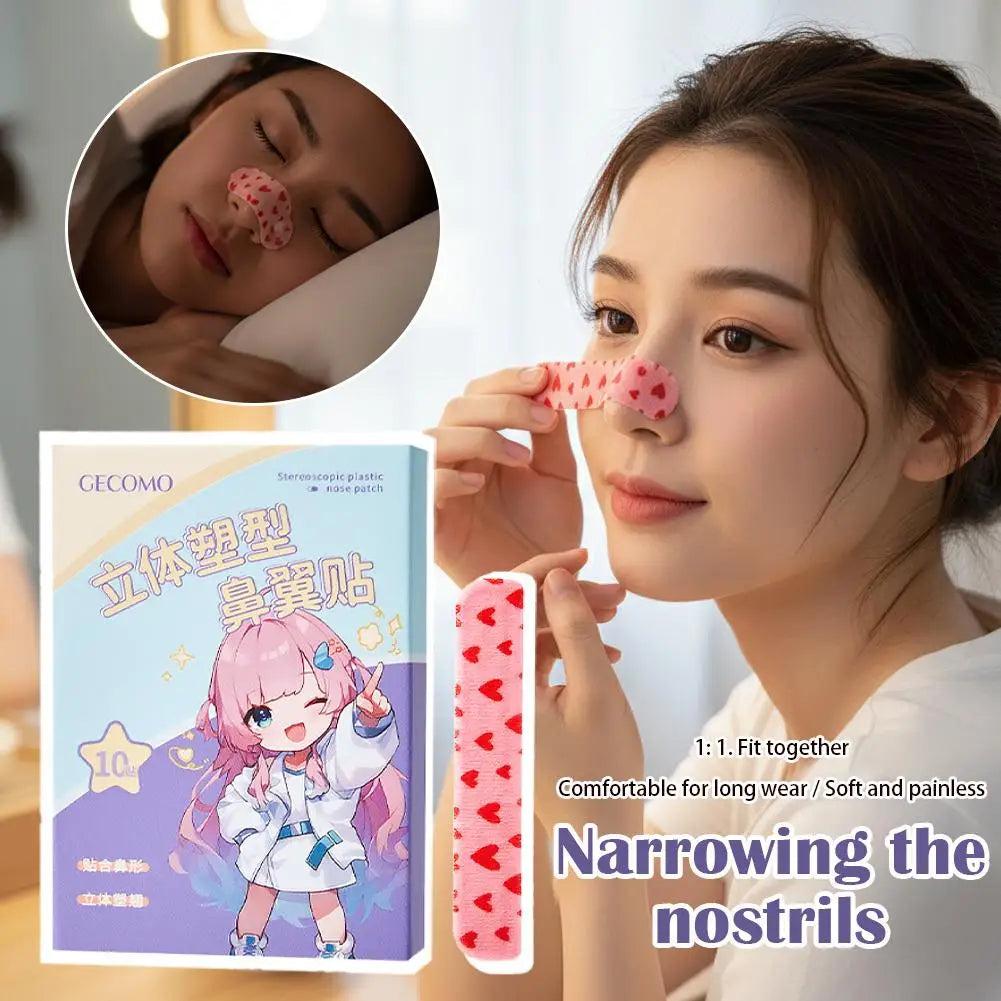 10-Pack Nose Shaping Strips – Flexible Self-Adhesive Patches Nose Shaping Patches Oasis Select