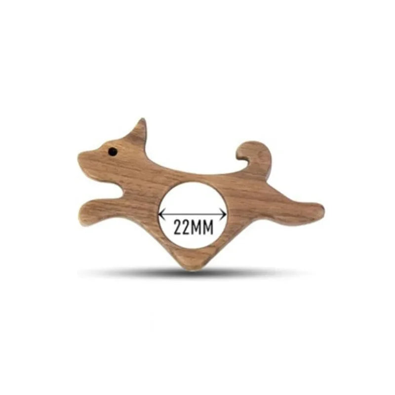 Natural Wood Cat Dog Bookmark, Animal Reading Marker, Eco - friendly Book Page Holder for Study, Unique Gift Oasis Select