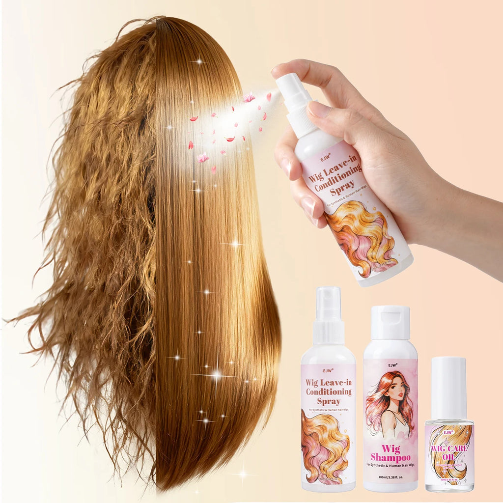 2-in-1 Wig Spray Leave-In Conditioner & Detangler for Wigs Wig Conditioner Spray Oasis Select
