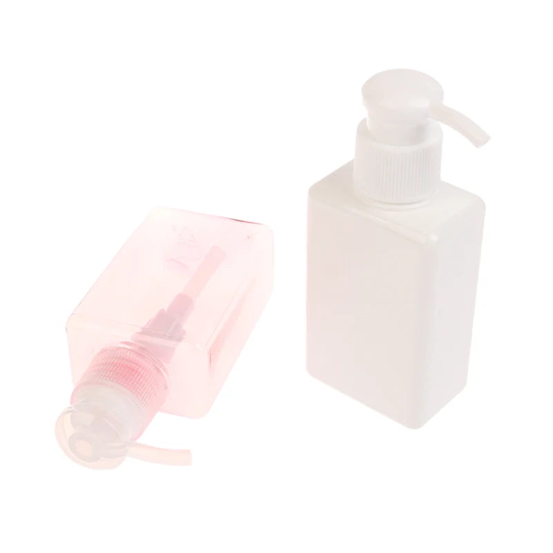 100ml Square Foaming Dispenser Bottle Portable Soap Dispensers Liquid Soap Shampoo Pump Bottles Bathroom Travel Accessories Oasis Select
