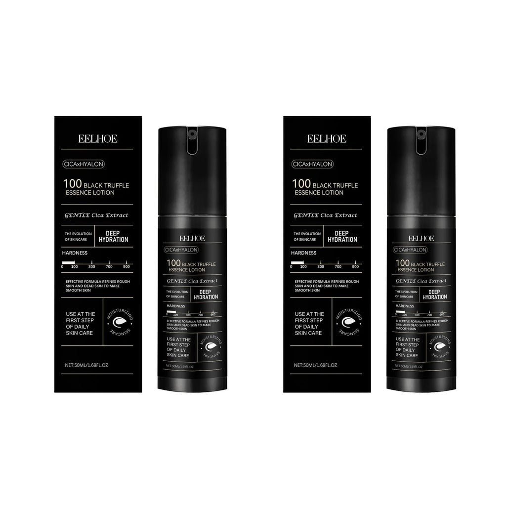 Black Truffle Essence Lotion Firming Smooth Fade Fine Line Shrink Pores Improve Elasticity Brightening Tightening Face Cream Oasis Select 2Pcs