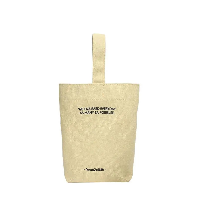 Simple Casual Handbags Canvas Shoulder Crossbody Bags Large Capacity Shopper Bag Letters Shoulder Crossbody Bags Purse Oasis Select Khaki