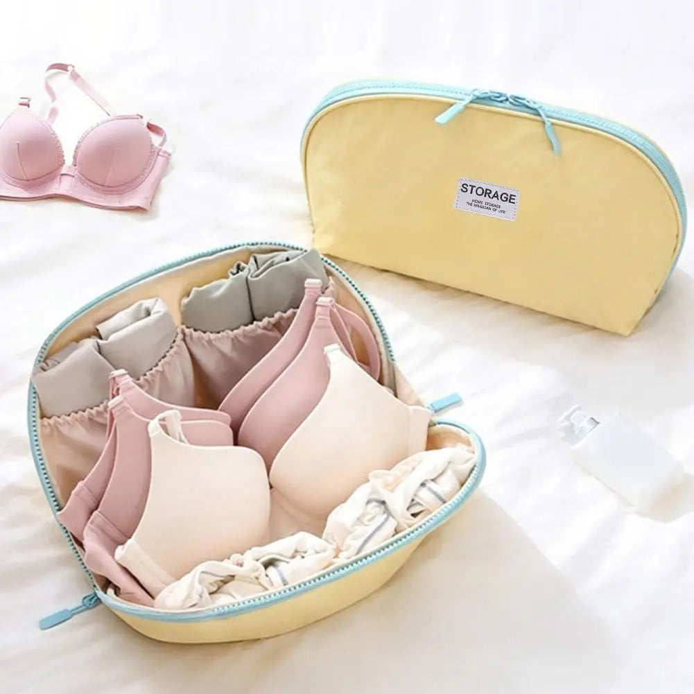 Travel Organizer Bag Large Capacity Underwear Storage Pouch Portable Cosmetic Makeup Case Toiletry Bag for Women Oasis Select