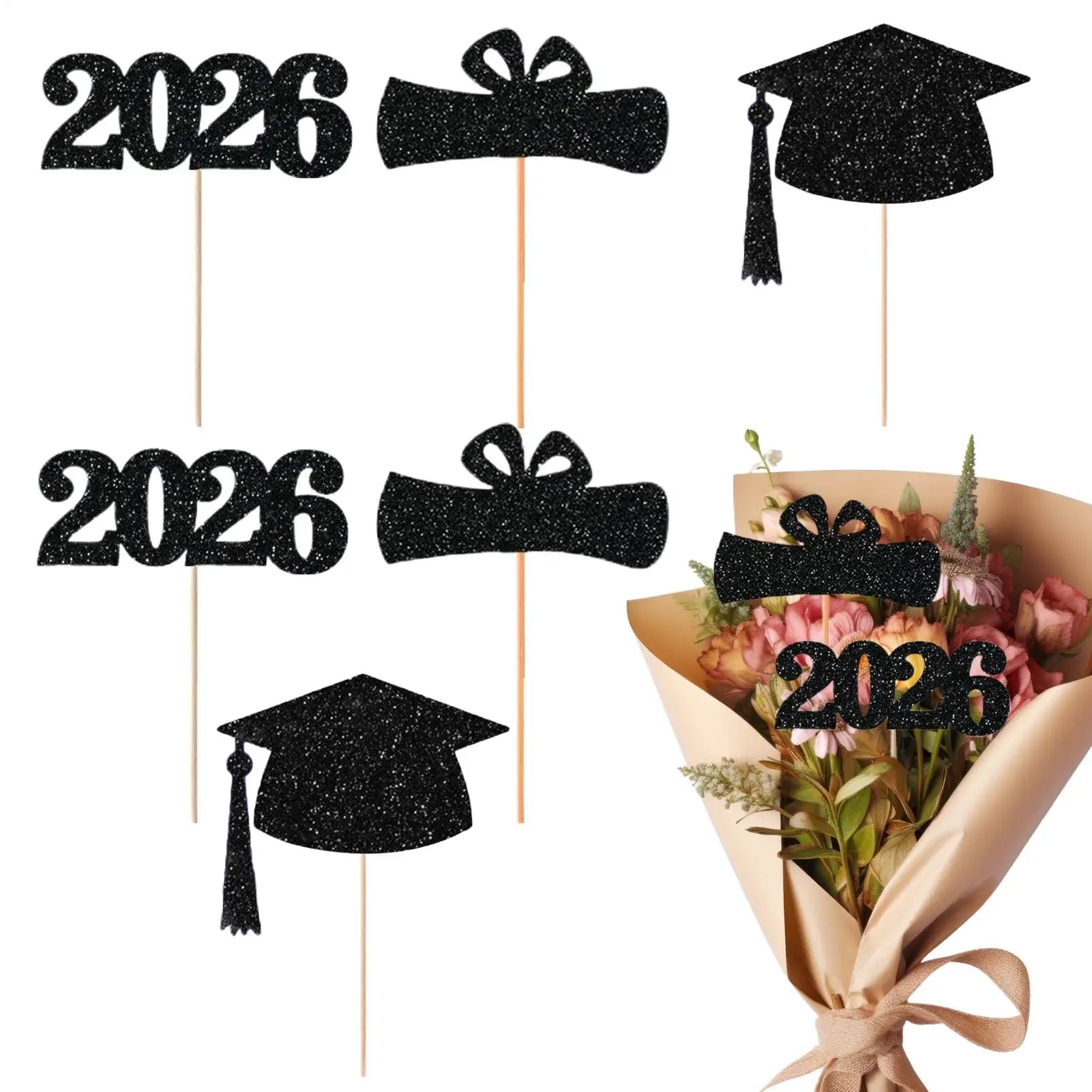 Graduation Season Decor 2026 Graduation Cake Topper for Graduation Cake Topper Party DIY Cake Dessert Decoration Supplies Oasis Select