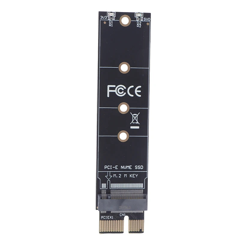 PCIE to M2 Adapter NVMe SSD M2 PCIE X1 Raiser PCI-E PCI Express M Key Connector Internal Solid State Drive Oasis Select
