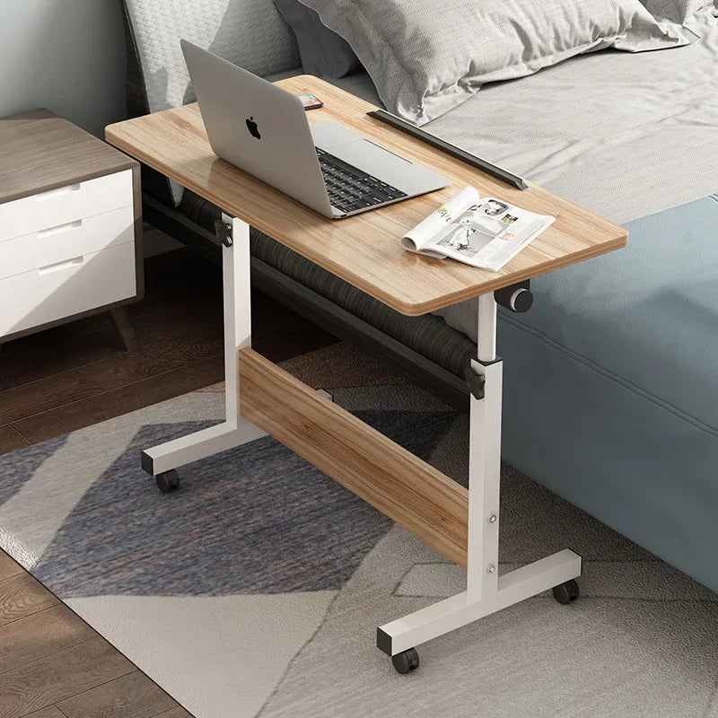 Multi-functional Computer desk Bedside table Mobile lifting small table Household small laptop holder with wheels Durable Oasis Select