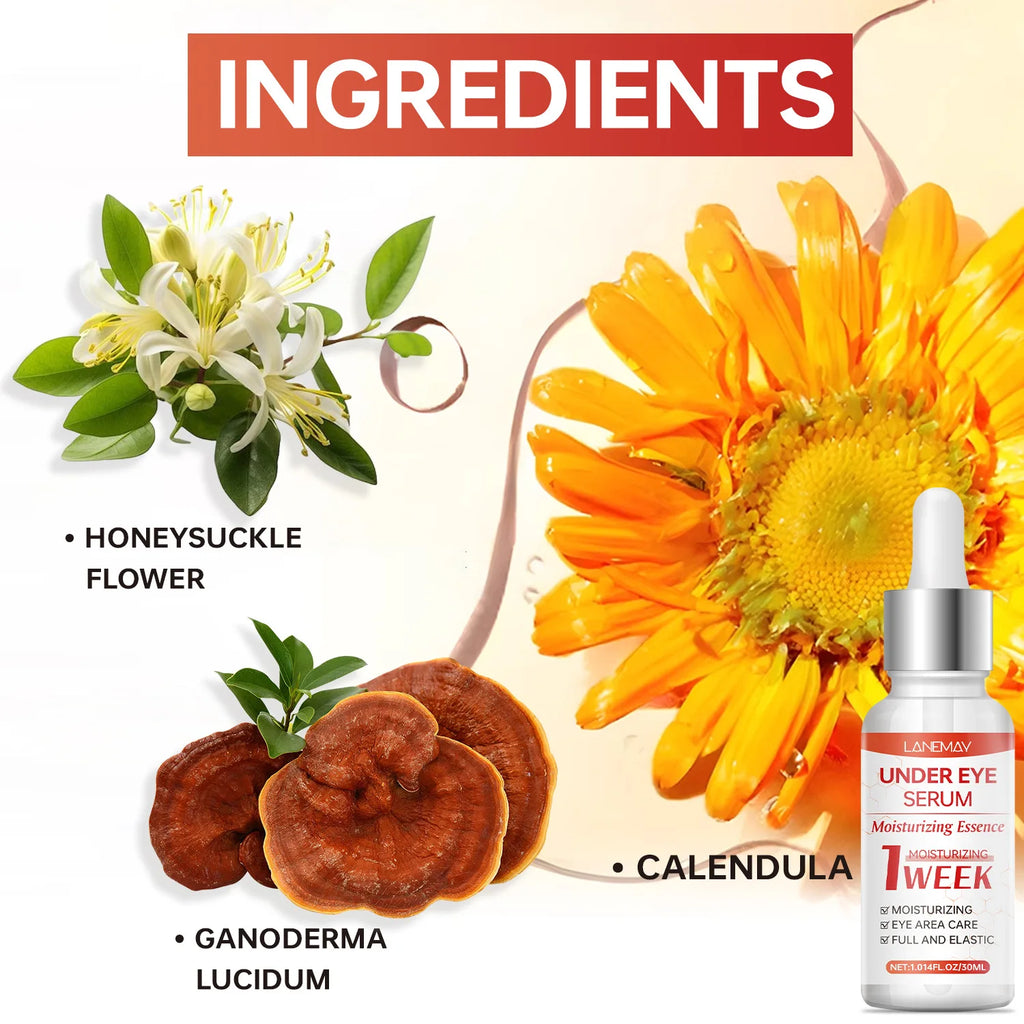 Lanemay Calendula Eye Serum – Hydrate, Smooth & Firm 30ml Eye Area Serum Oasis Select