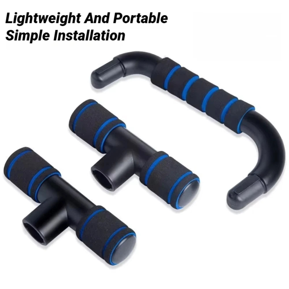 Non-Slip Push Up H-Shaped Support Bar Stand Home Fitness Power Rack Gym Handles Pushup Bars Exercise Arm Chest Muscle Training Oasis Select