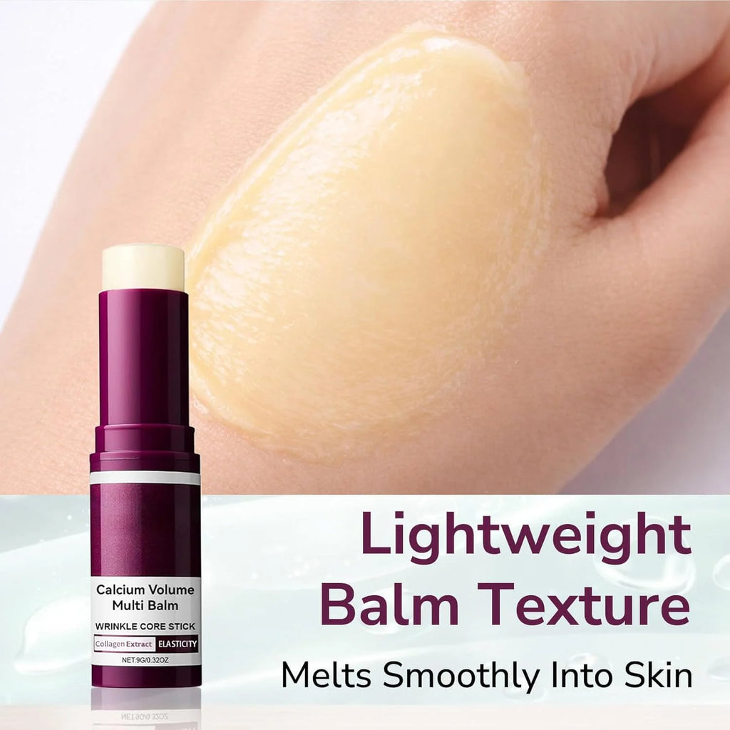 Calcium Multi Balm Stick, Collagen & Elastin Wrinkle Stick, Moisturizing Balm for Eye & Neck Balm, Face Moisture Balm Oasis Select