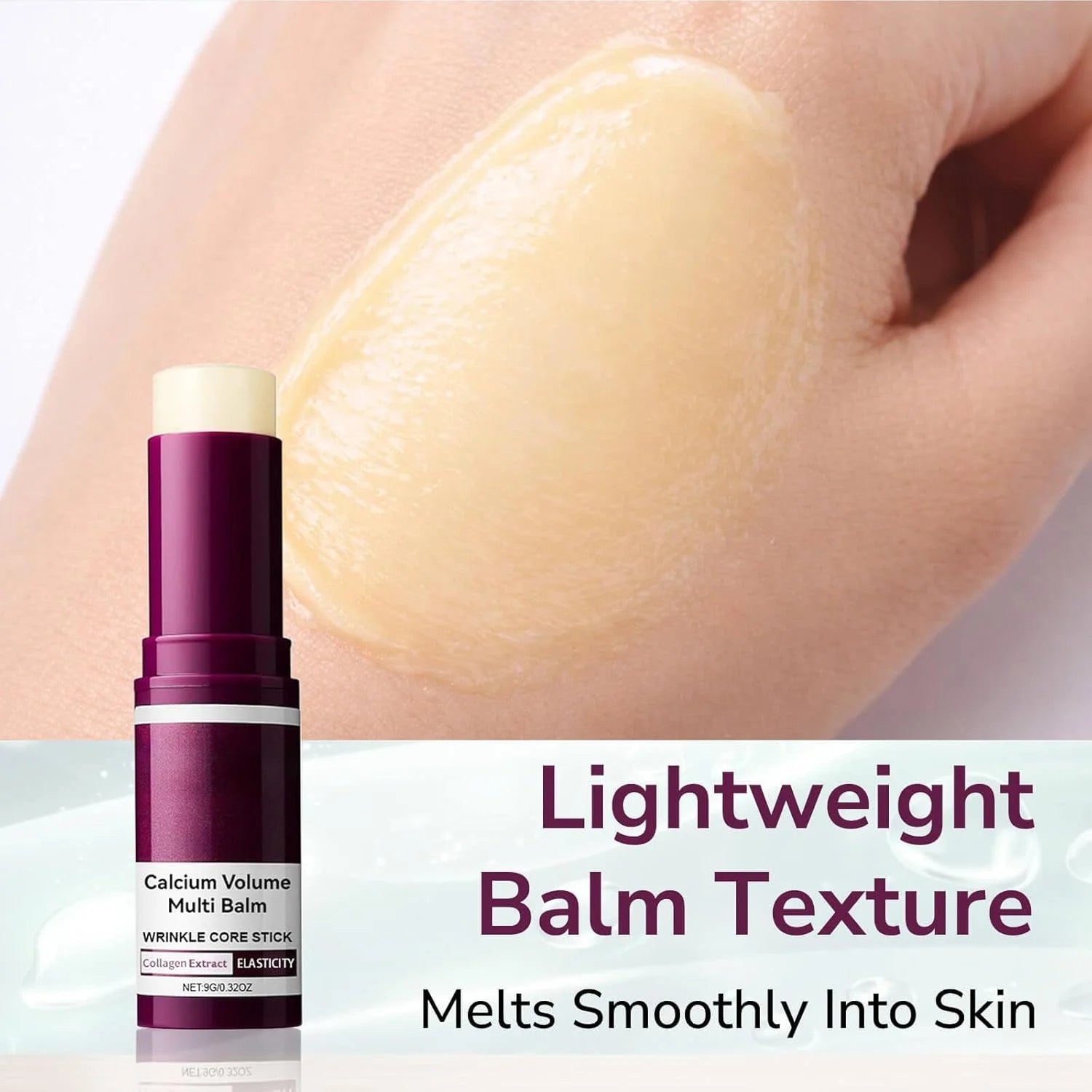 Calcium Multi Balm Stick, Collagen & Elastin Wrinkle Stick, Moisturizing Balm for Eye & Neck Balm, Face Moisture Balm Oasis Select