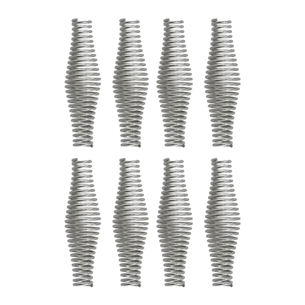 Stove Door Handles Spring Handle Furnace Grill Replacement Springs Wood Stove Chrome-plated Accessories Brand New Oasis Select 8pcs China Mainland