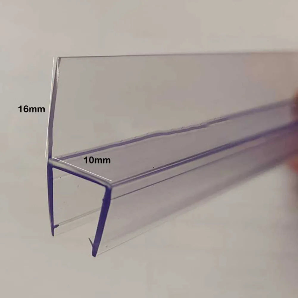 2PCS 50-cm Seal FOR Shower Door Seal 6/8/10/12/15mm Water Deflector Home BATHROOM Supplies Replacement Accessories