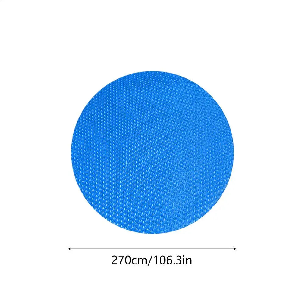 Round on Ground Underground Insulation Blanket Pool Cover Pool Solar Blanket for Swimming Patio Lawn Garden Winter Summer Spa Oasis Select 10FT