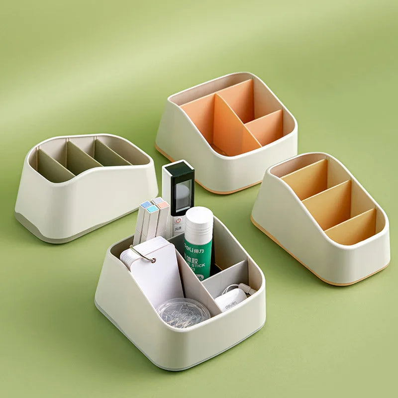Desktop storage box, key, remote control, grid storage, desk stationery, sundries, cosmetics, desk sorting box Oasis Select